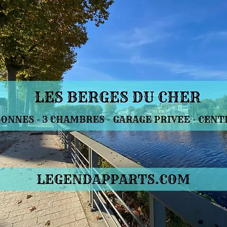 Apartment Les Berges Du Cher # Centre # Parking Privee Montlucon